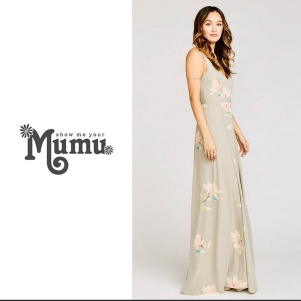 NWT SMYM Jenn Lily Showers Maxi Dress, Size S